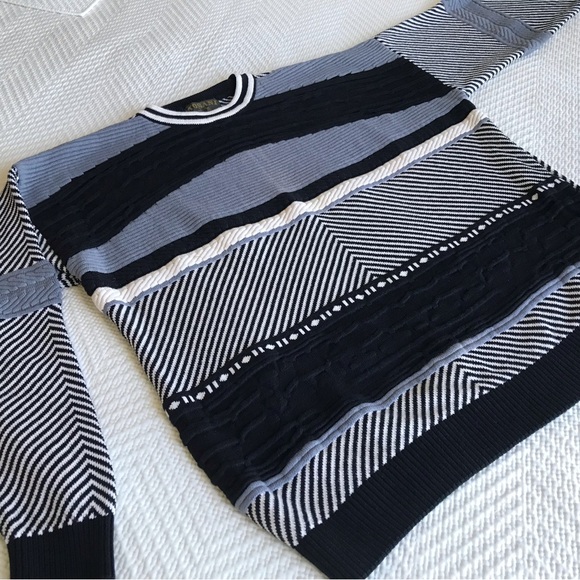 Vintage TOSANI Mens Sweater Coogi Style - Picture 6 of 17